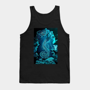 Deep Sea Serpent Creature Tank Top